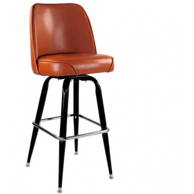 2020 Modern Metal High Bar Stool With Backrest